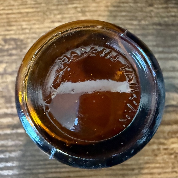 Miniature Brown Bottle Accent - Picture 4 of 7